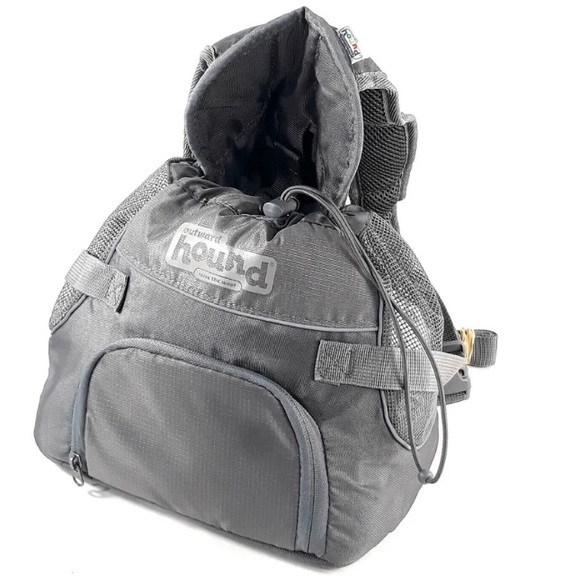 Outward Hound Pooch Small Dog Front Pack Carrier Backpack Raise theWoof Gray#PUP - Picture 8 of 15
